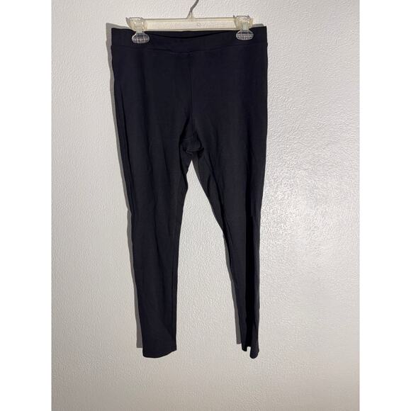 Express Black Leggings Size M | Stretchy Rayon Blend Skinny Pants - Picture 1 of 6